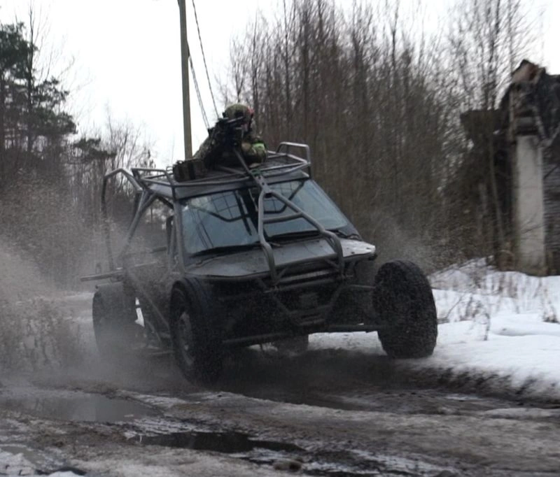 Промо военной багги