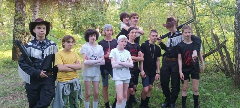 Фото со съемок фильма «13-я звезда» — спортзал