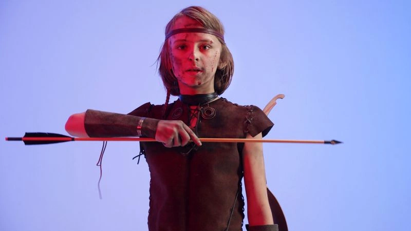 Archery boy’s prayer before the fight (subtitles)