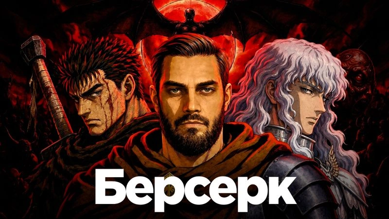 Обзор на культовое аниме «Берсерк»