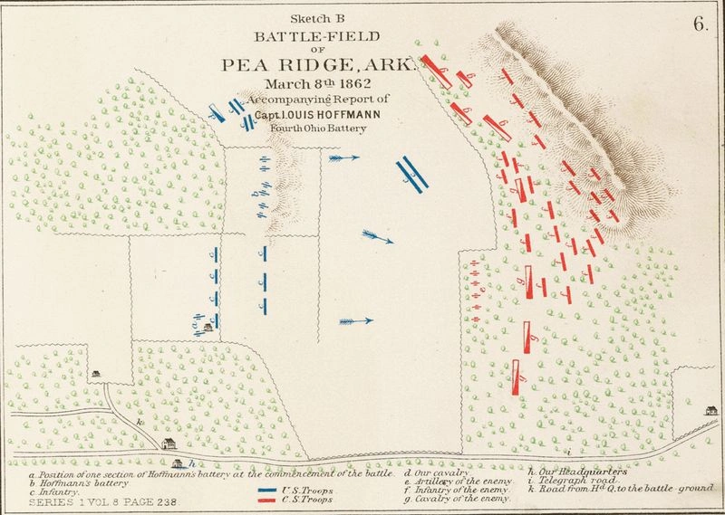 ПРОВАЛ БОЕВОГО УПРАВЛЕНИЯ ПРИ ПИ-РИДЖ (1862 год)