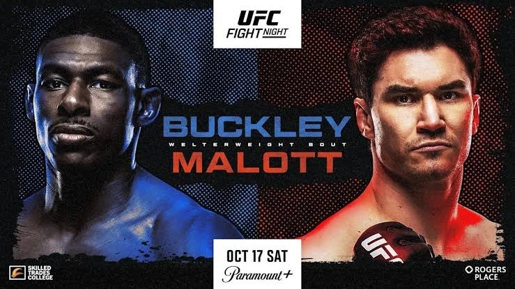 🔥UFC Edmonton Хоакин Бакли — Майк Малотт: