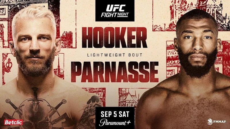 🔥UFC Paris Саладин Парнас — Дэн Хукер: