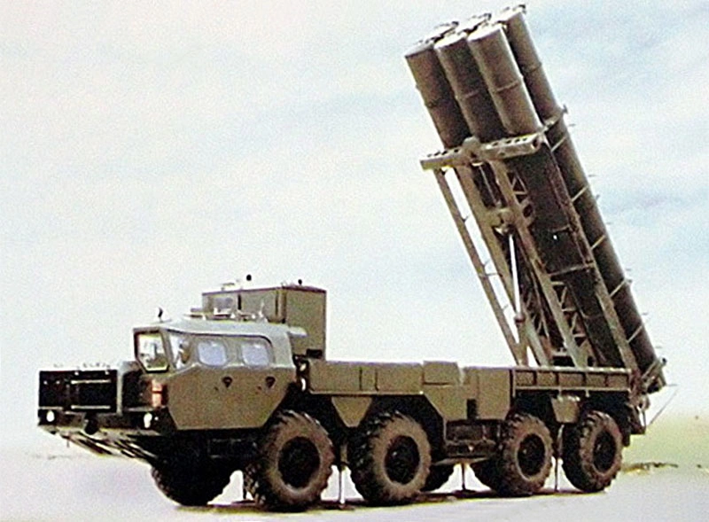 Самоходный ракетный комплекс РК-55 с крылатой ракетой ближнего действия КС-122 «Рельеф»