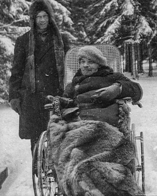 В. И. Ленин в Горках