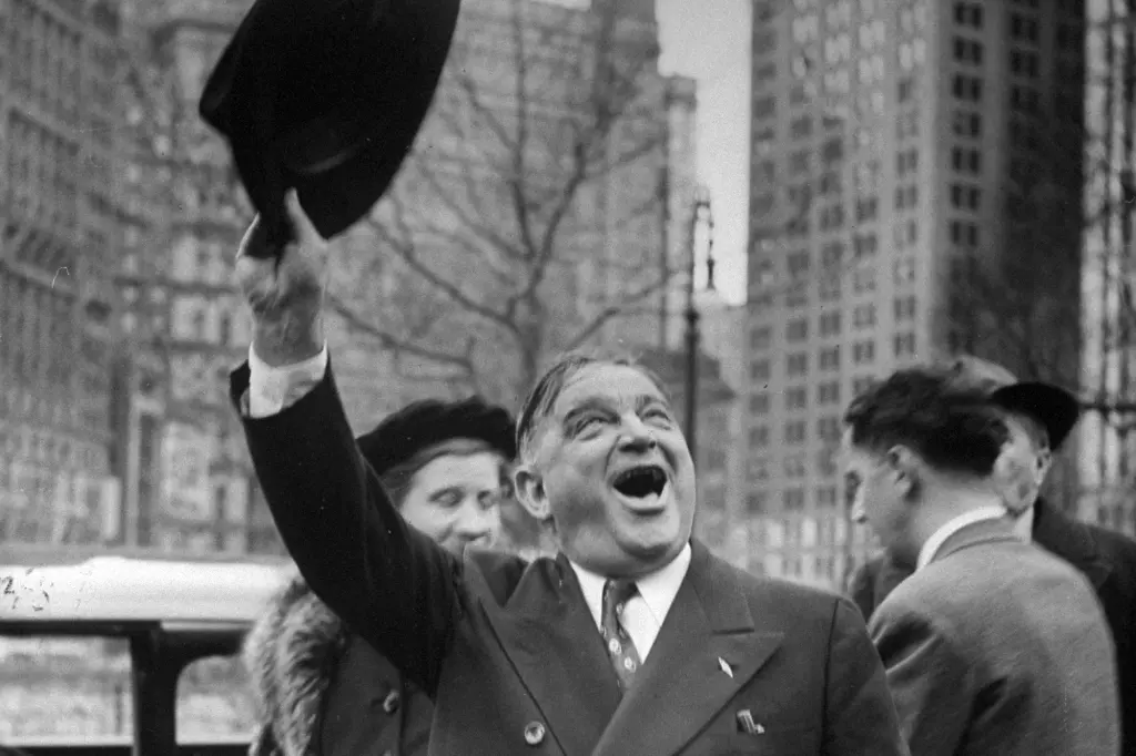 Мэр Нью-Йорка Фьорелло Ла Гуардия