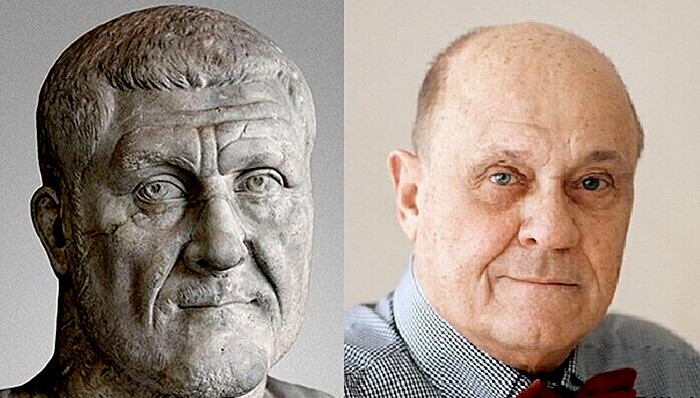 Максимин Фракиец и Владимир Меньшов. Разные эпохи, но сколько похожего.