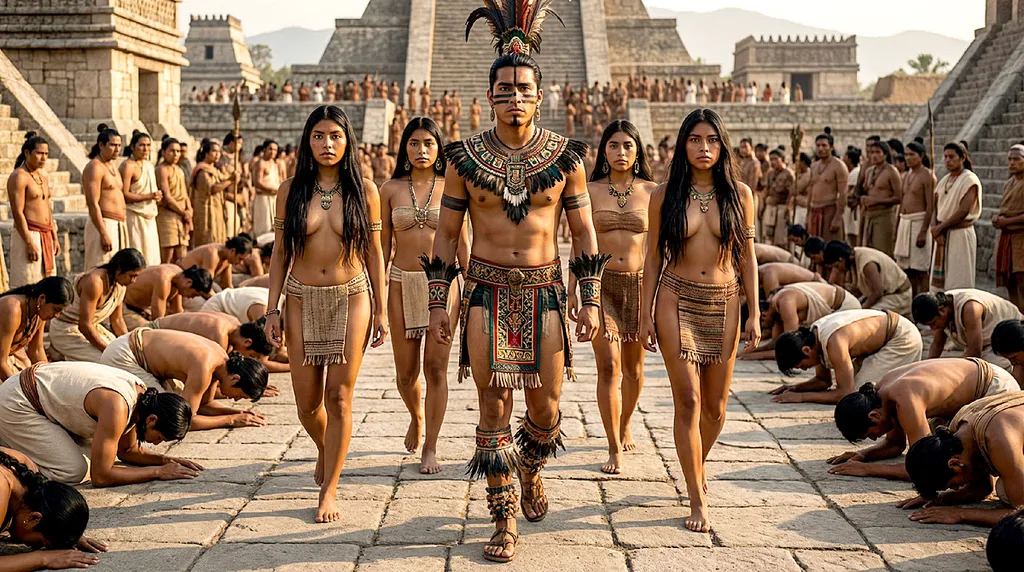 Ритуал ацтеков — Праздник Тошкатль