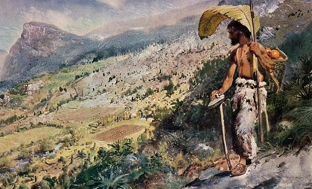 Пленник безлюдного острова. Фото из открытых источников