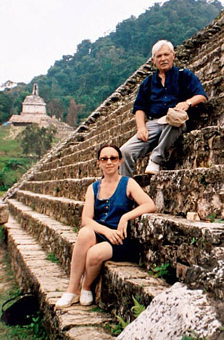 Петр и Татьяна в Мексике. 

