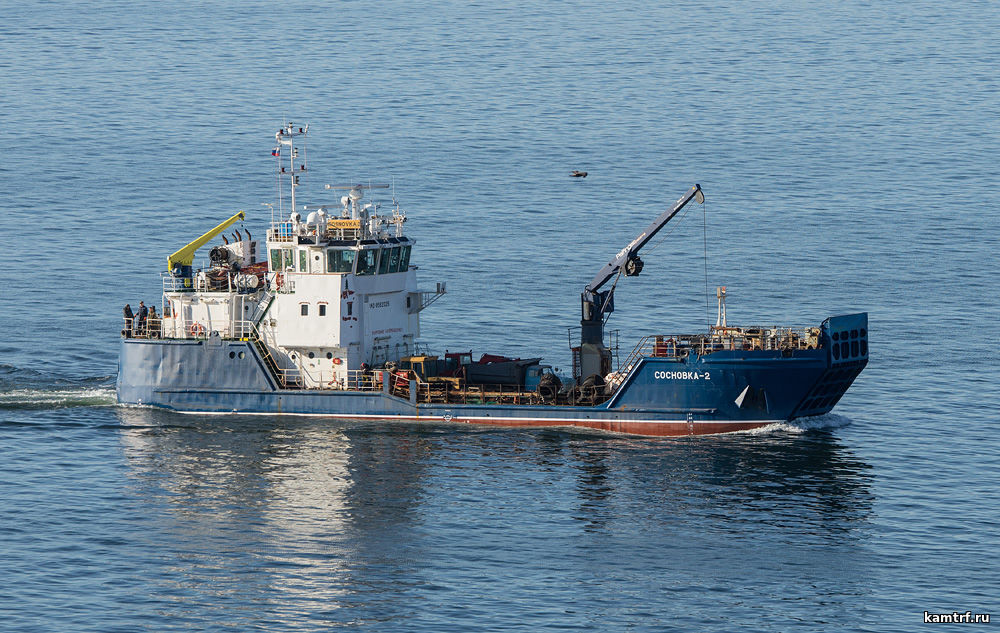 Самоходная баржа "сосновка - 2".