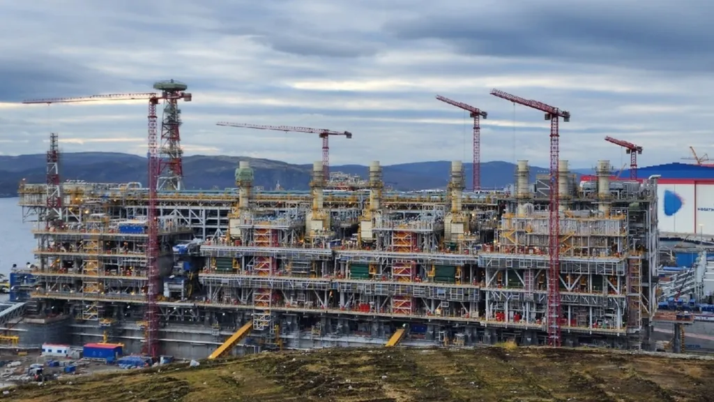 Строительство "Арктик СПГ-2"