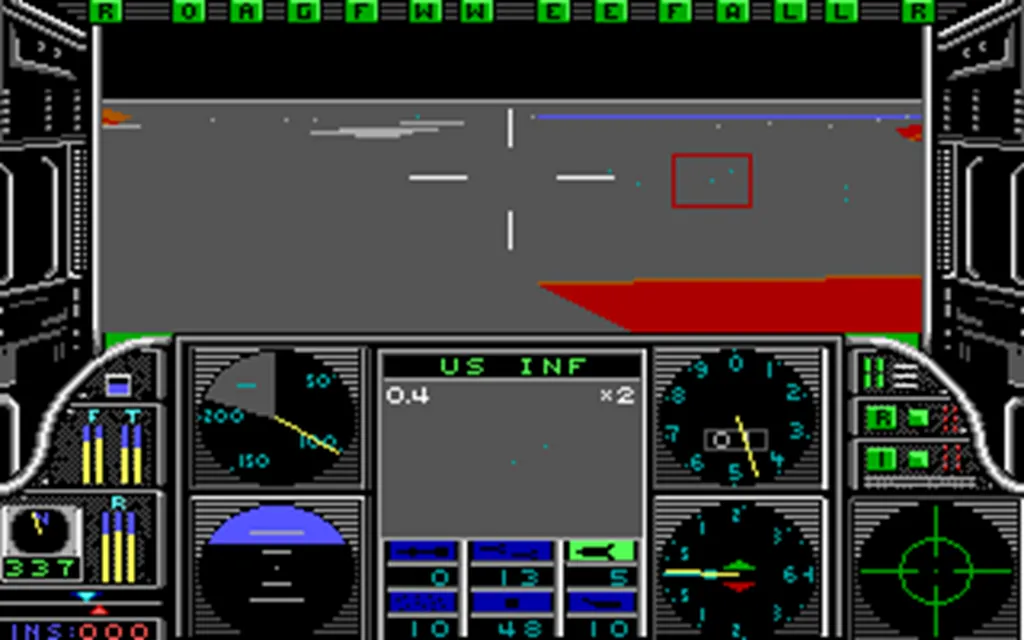 Тиха юго-восточно-азиатская ночь. Кстати, видимо и здесь Gunship оказался первым среди военных авиасимов в одной специфической области: он предусматривал возможность огня по своим. Впрочем, здесь 'Хеллфайр' не может эффективно поразить скопление пехоты. В реальной жизни это не совсем так, но выяснится это лишь лет через двадцать пять.