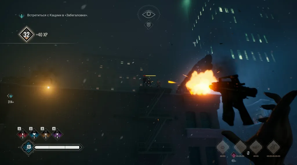 Вот как-то так. В динамике смотрится довольно эффектно, особенно если как следует потренироваться в этих штучках. Но это скорее Голливуд, чем VtM.