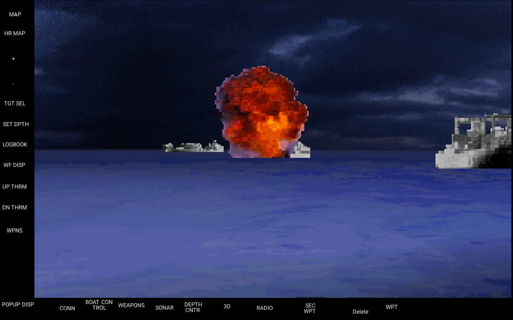 Тот самый dramatic footage. Кстати, вот такое графическое решение мне нравится и сейчас. Особенно цвета. Есть в этом что-то… высокохудожественное.