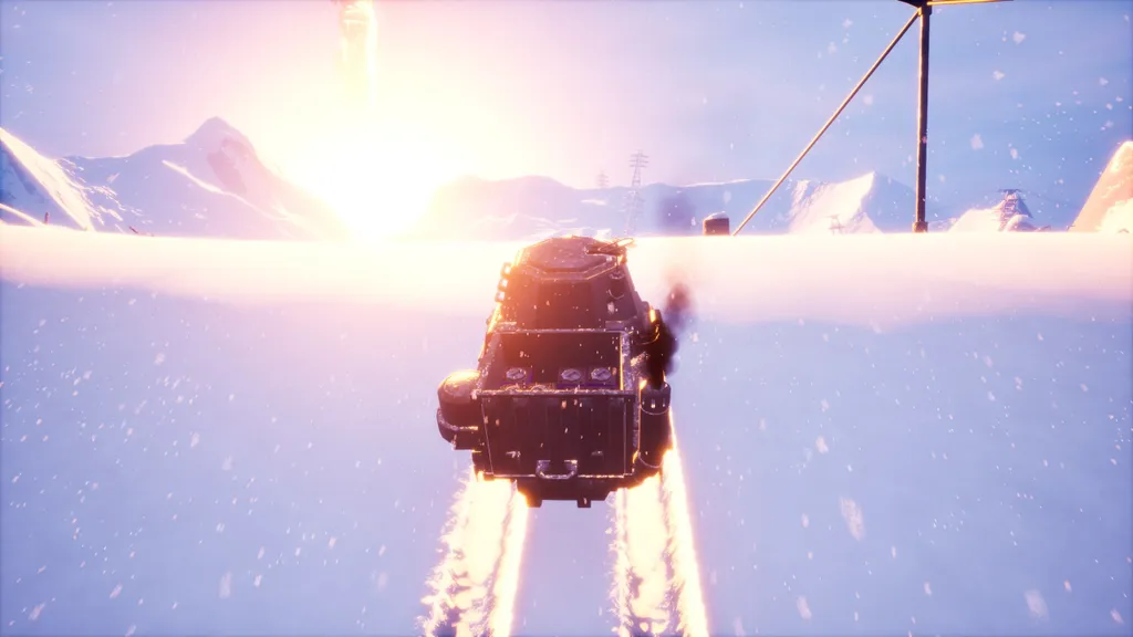 Deep Snow Delivery: Кодзима и танк