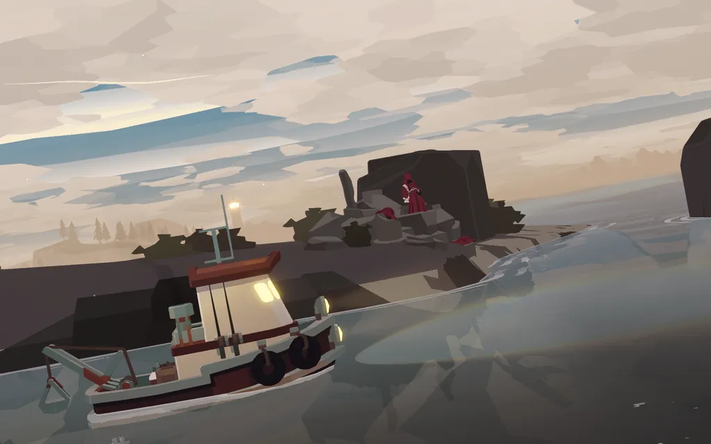 На одном из островов можно найти фотокамеру. Со встроенной функцией заваливания горизонта. Этот скриншот был сделан именно с её помощью.