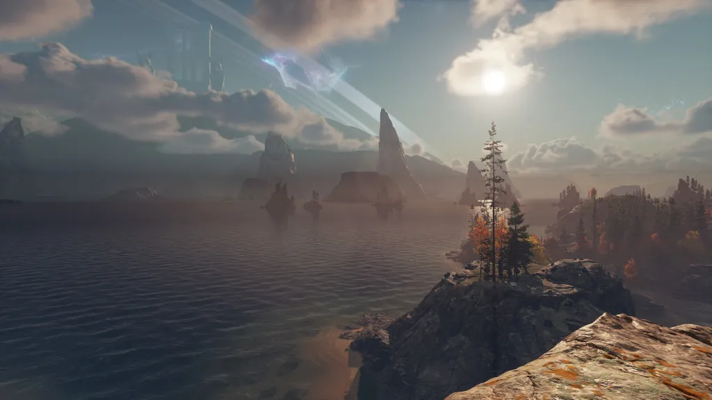 Дом будет там, где я стою. Вот таким предполагается пейзаж за окнами.