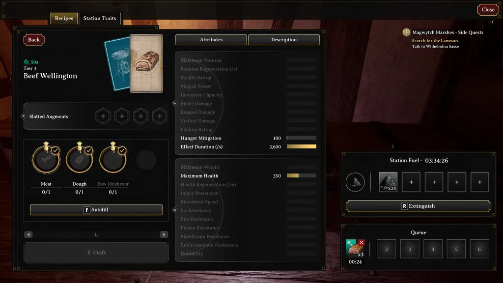 350 НР даётся просто 'за рецепт', вне зависимости от ингредиентов.