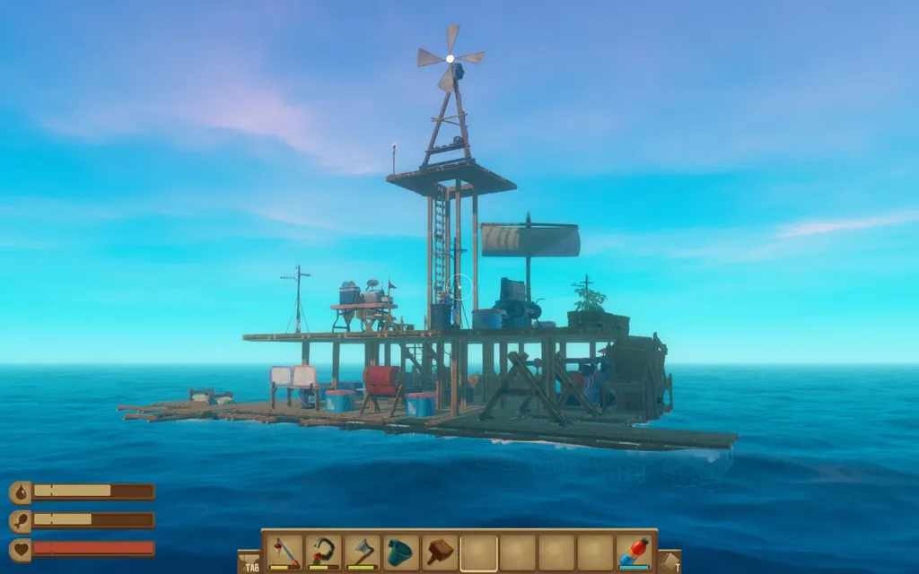 На мой взгляд, это и есть самый занятный месседж Raft. В грязном океане за тобой должна оставаться полоса чистой воды. А деньги – это всего лишь прессованный мусор.