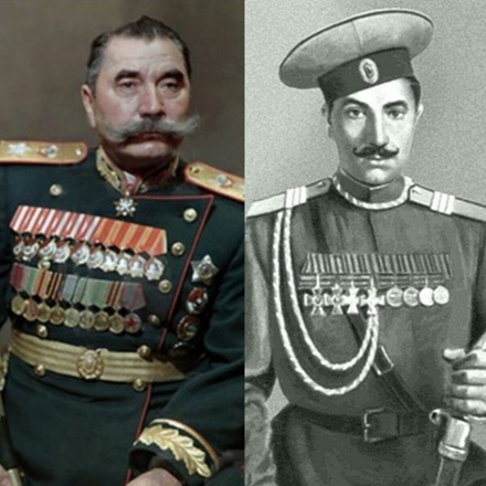 Полный георгиевский кавалер, кстати.