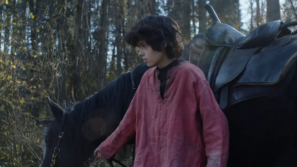 Съемки с лошадью всегда очень сложные