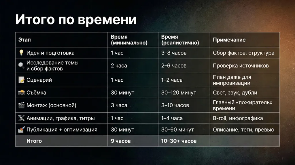 Сколько реально стоит снять одно видео на YouTube: честный разбор затрат