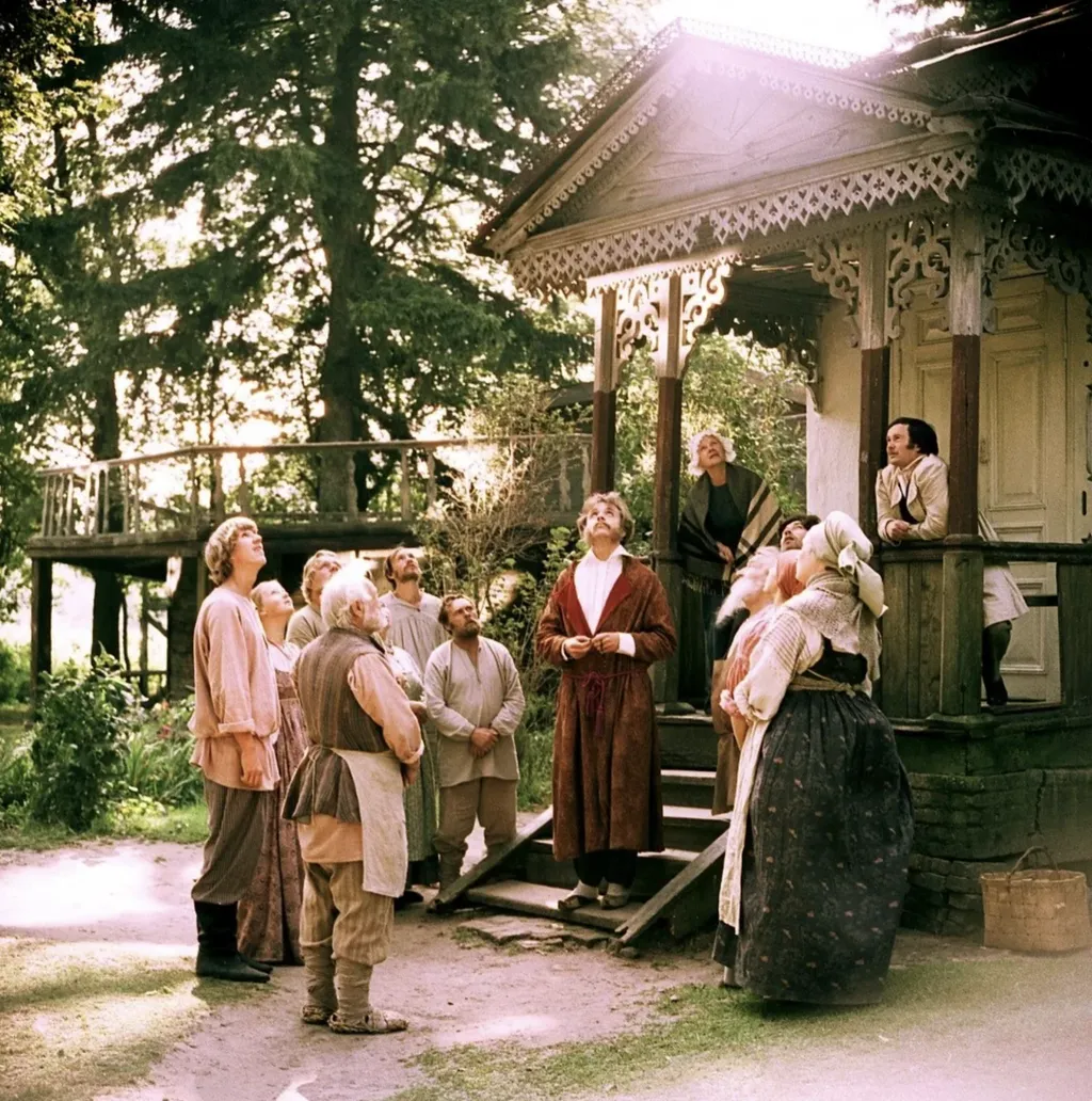 Кадр из кинофильма Н.С. Михалкова "Несколько дней из жизни И. И. Обломова". Мосфильм, 1979.