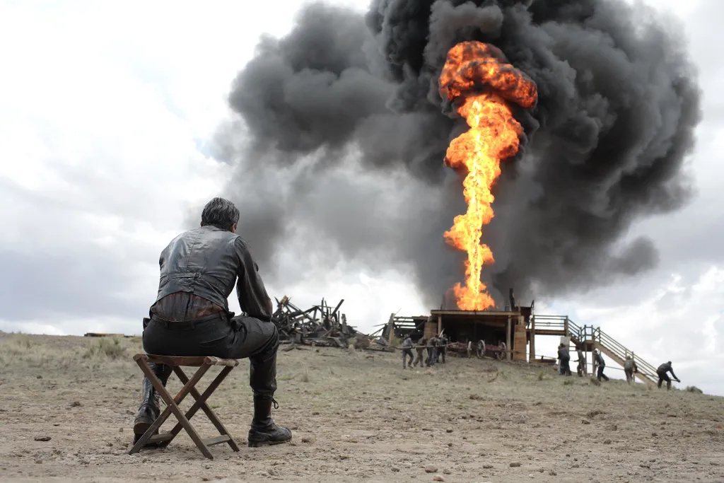 Кадр из кинофильма П.Т. Андерсона 'There Will Be Blood' ("Нефть"), 2007.