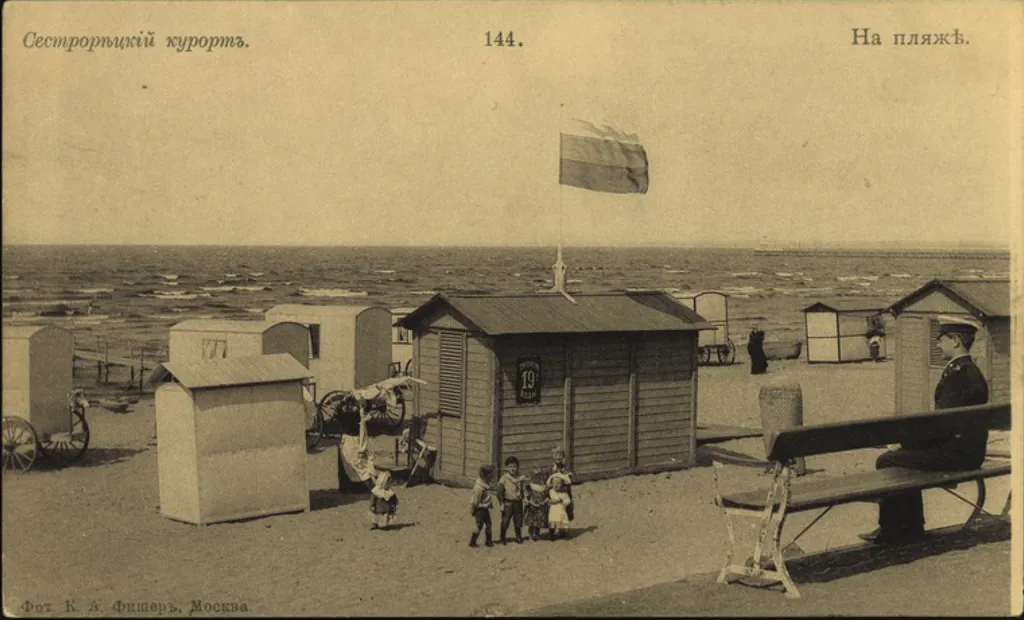 Сестрорецкий курорт под Санкт-Петербургом. 1900-е. Фото К.А. Фишера.