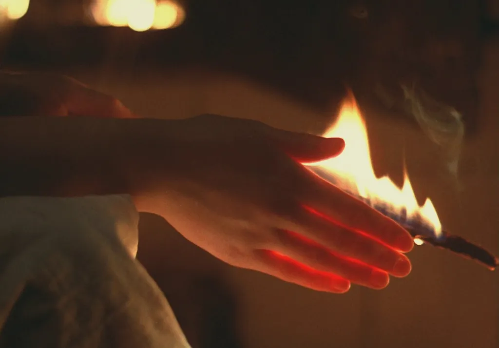 Кадр из кинофильма А.А. Тарковского "Зеркало". Мосфильм, 1974.