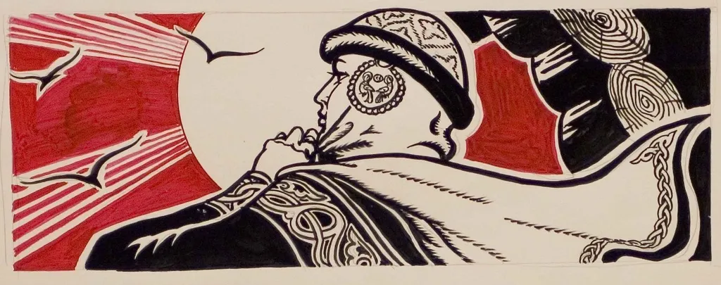 С. С. Рубцов. Иллюстрации к "Слову о полку Игореве". 