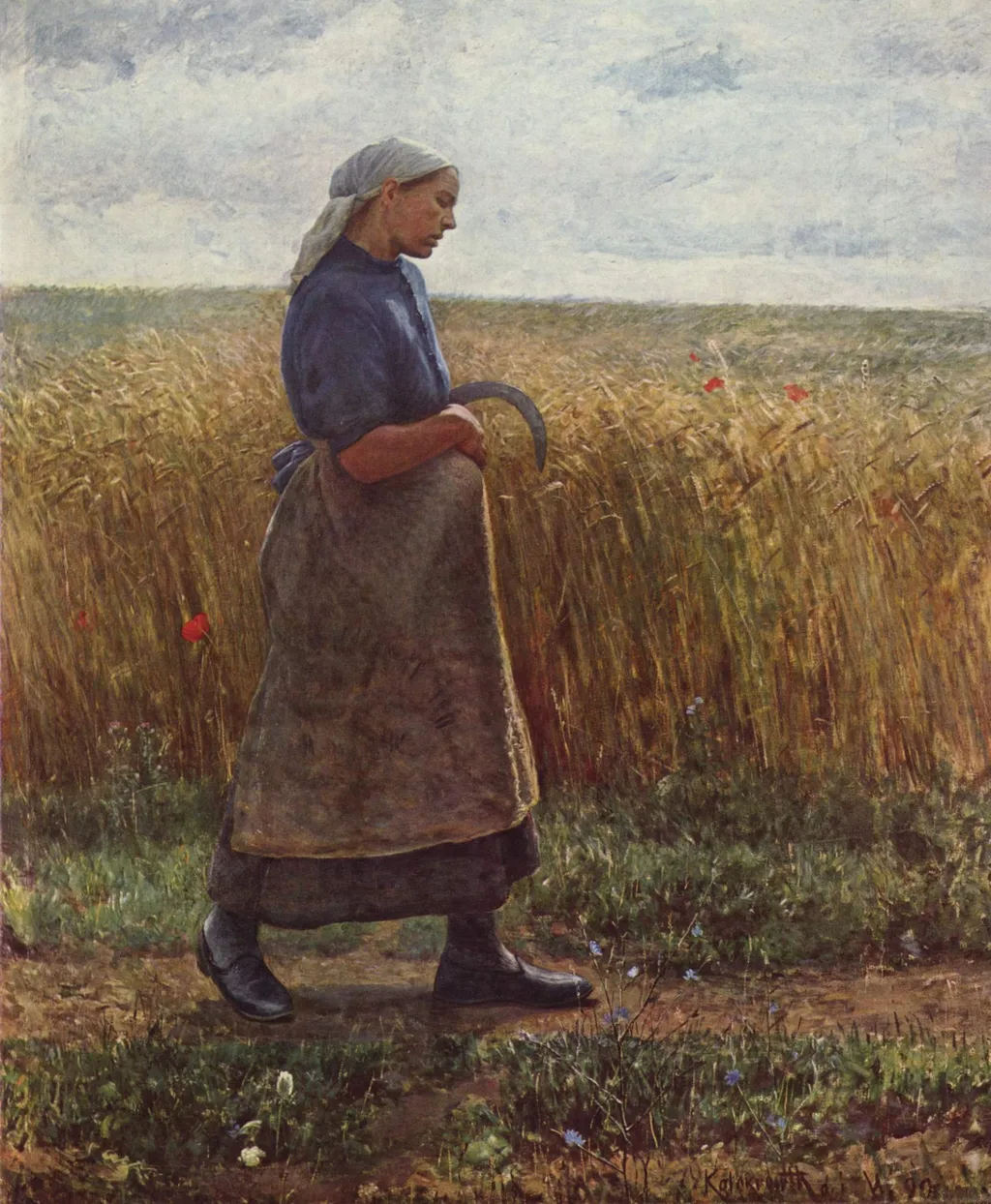 Л. Калькройт. "Лето" (1890).