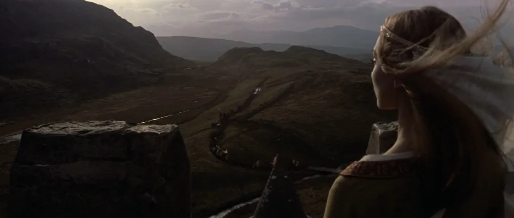 Кадр из кинофильма Р. Полански "Макбет" (1971).