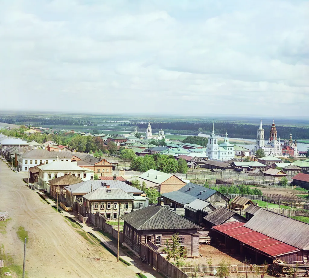 С. М. Прокудин-Горский. Город Чердынь. 1912 г.