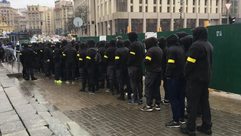 Боевики "Нацкорпуса"