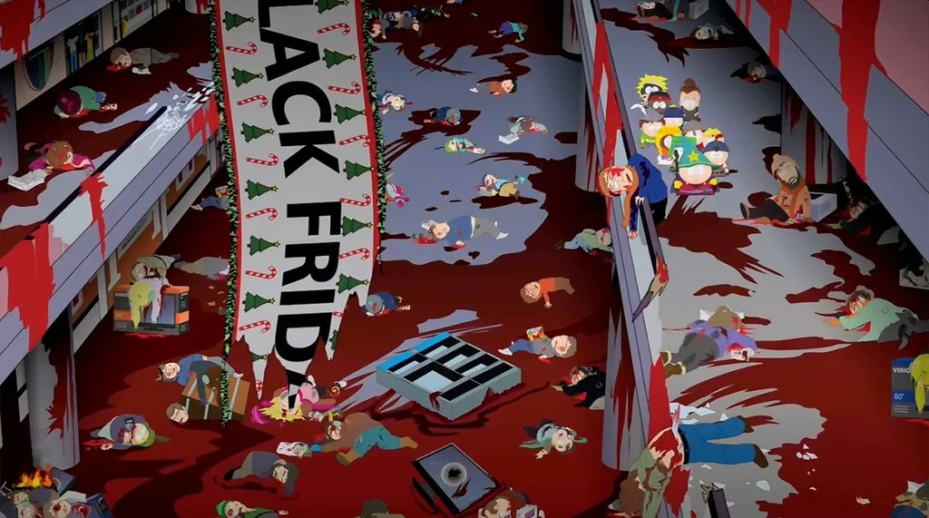 Шутейная красная свадьба из "Южного парка"