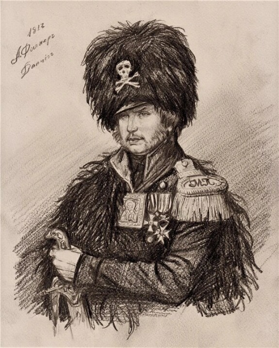 Портрет Фигнера на 1813 год авторства Андрея Каращука