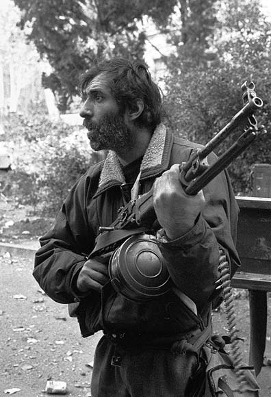 Грузинский гвардеец, начало 90-х
