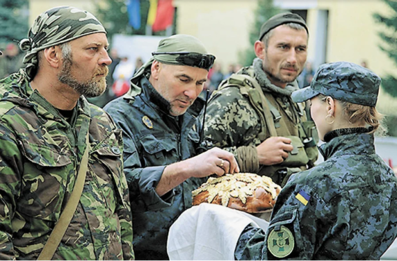 Солдаты этого первого добробата