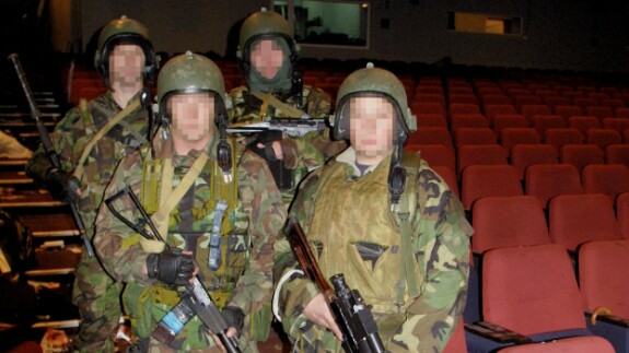 Офицеры спецназа в "Норд-Осте"