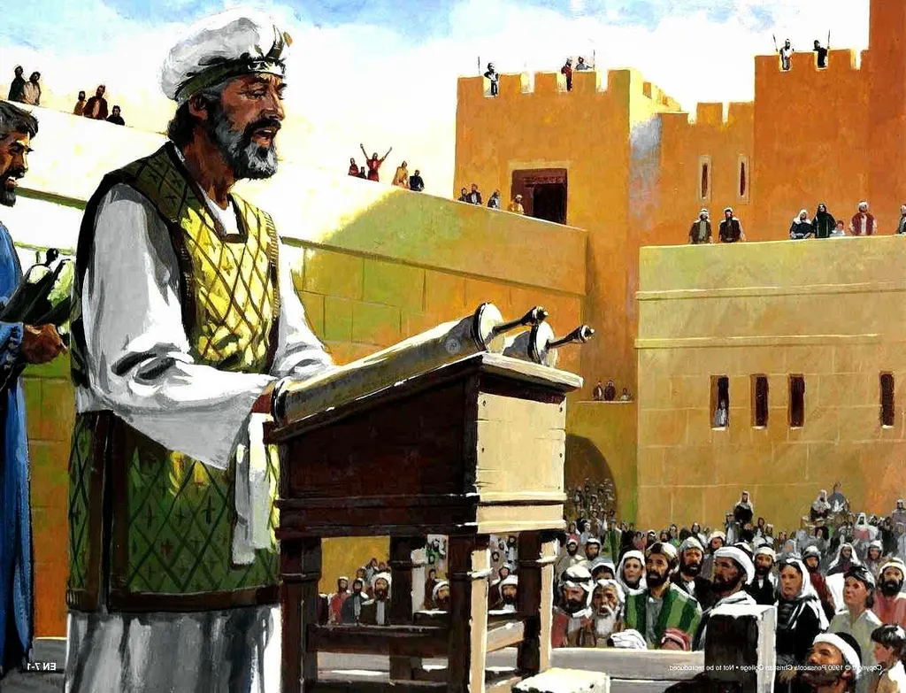 Неемия (ч.9): Ездра готовится к обновлению завета (8:1-18)