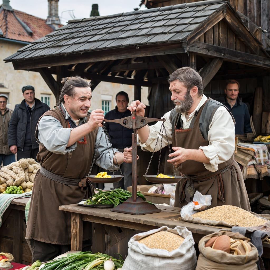 Купцы с неверными весами