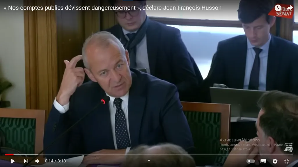 Жан-Франсуа Юссон. Скриншот с канала Public Senat в YouTube.