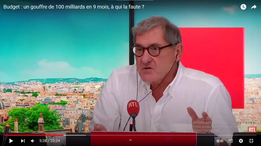 Ив Кальви. Скриншот с канала RTL в YouTube.