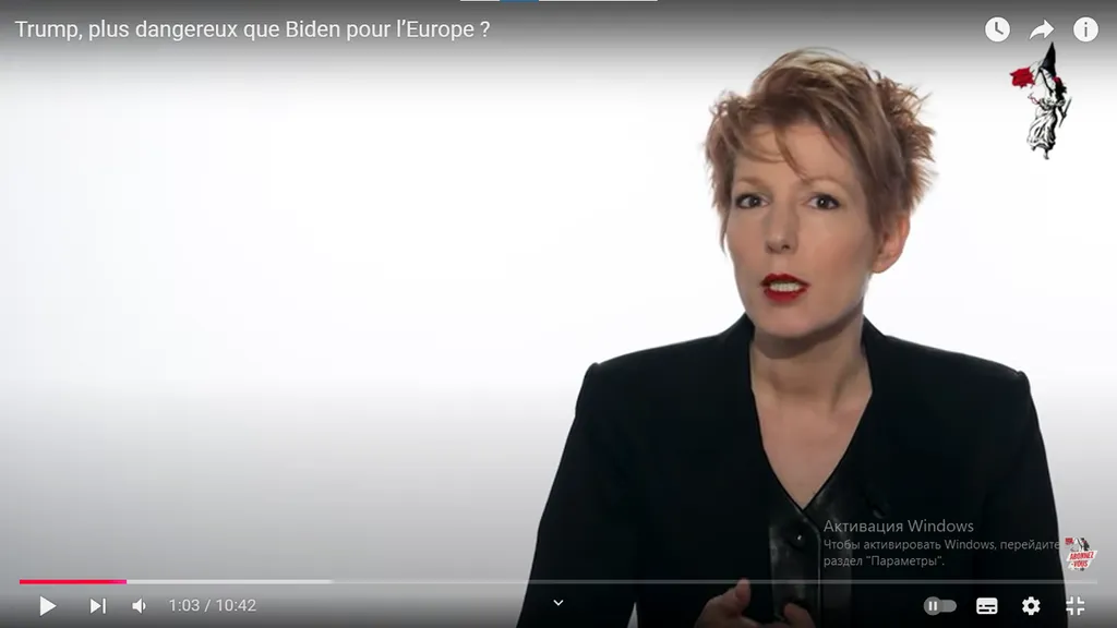 Наташа Полони - известный журналист из категории трезвомыслящих, ведет канал "Marianne" в YouTube (https://www.youtube.com/@Mariannetv )