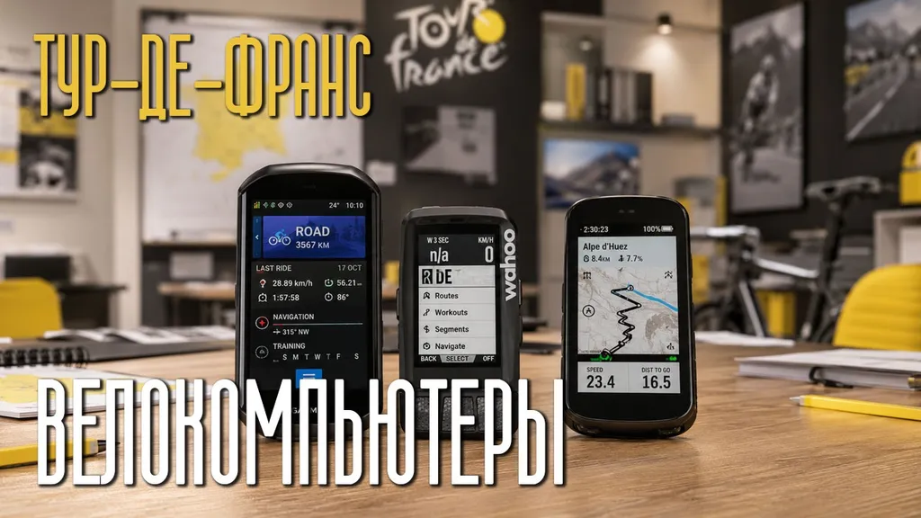 Велокомпьютеры на Тур-де-Франс