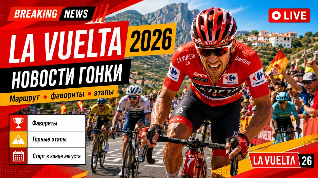 La Vuelta-2026. Новости. № 2