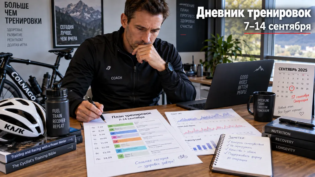 Дневник тренировок. 7–14 сентября.