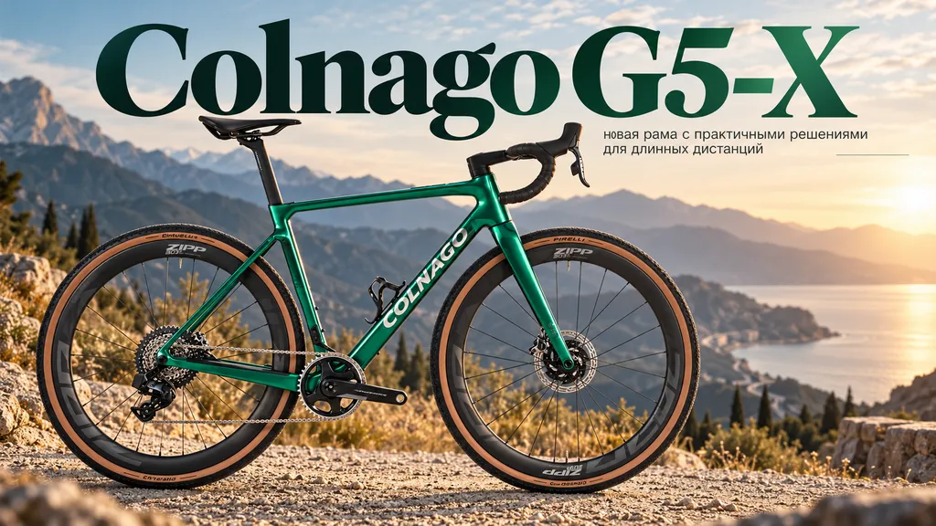 Colnago G5-X — новый велосипед